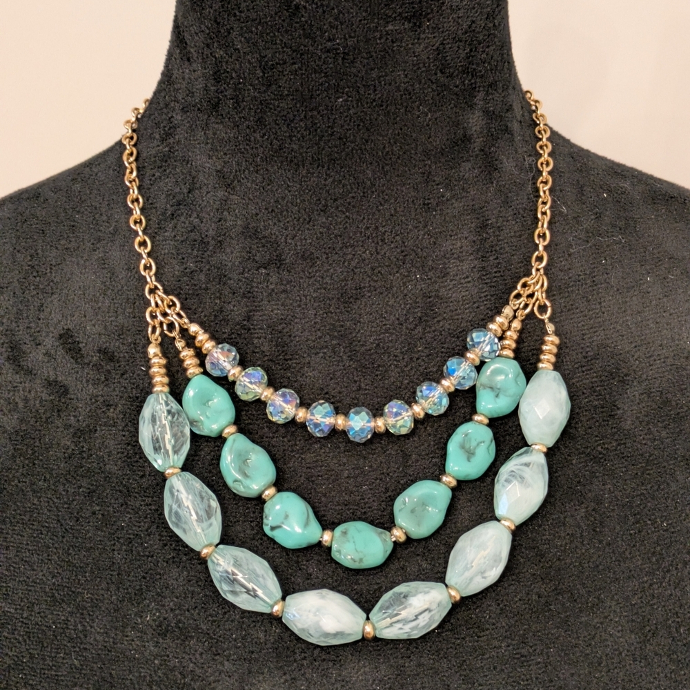 Triple Strand 21" Necklace